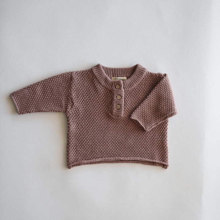 Organic Knit Baggy Longsleeve - shopatlasgrey