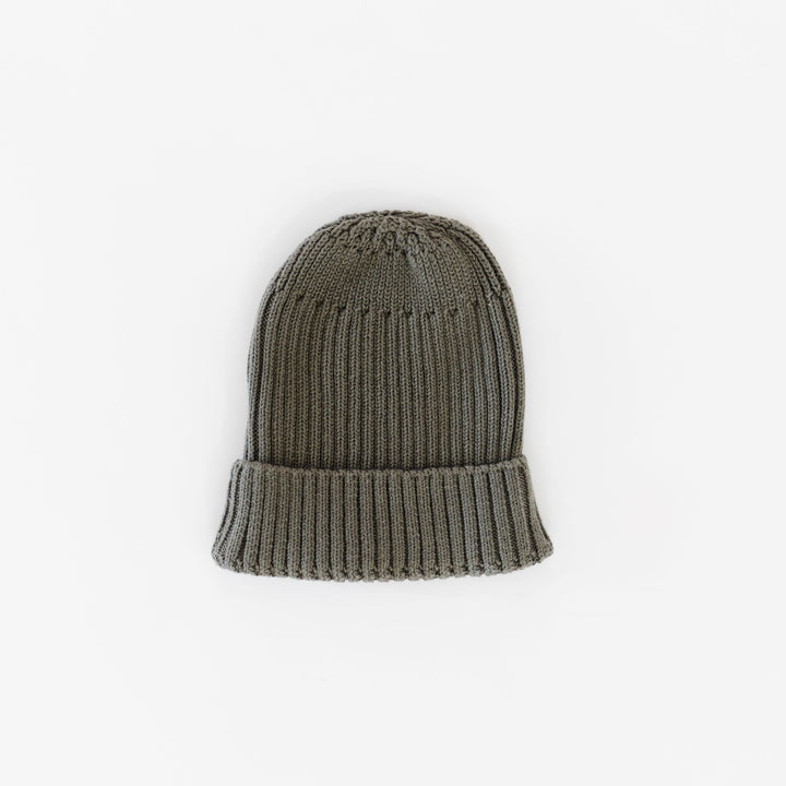Organic Knit Beanie - shopatlasgrey