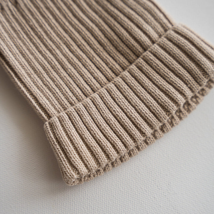 Organic Knit Beanie - shopatlasgrey