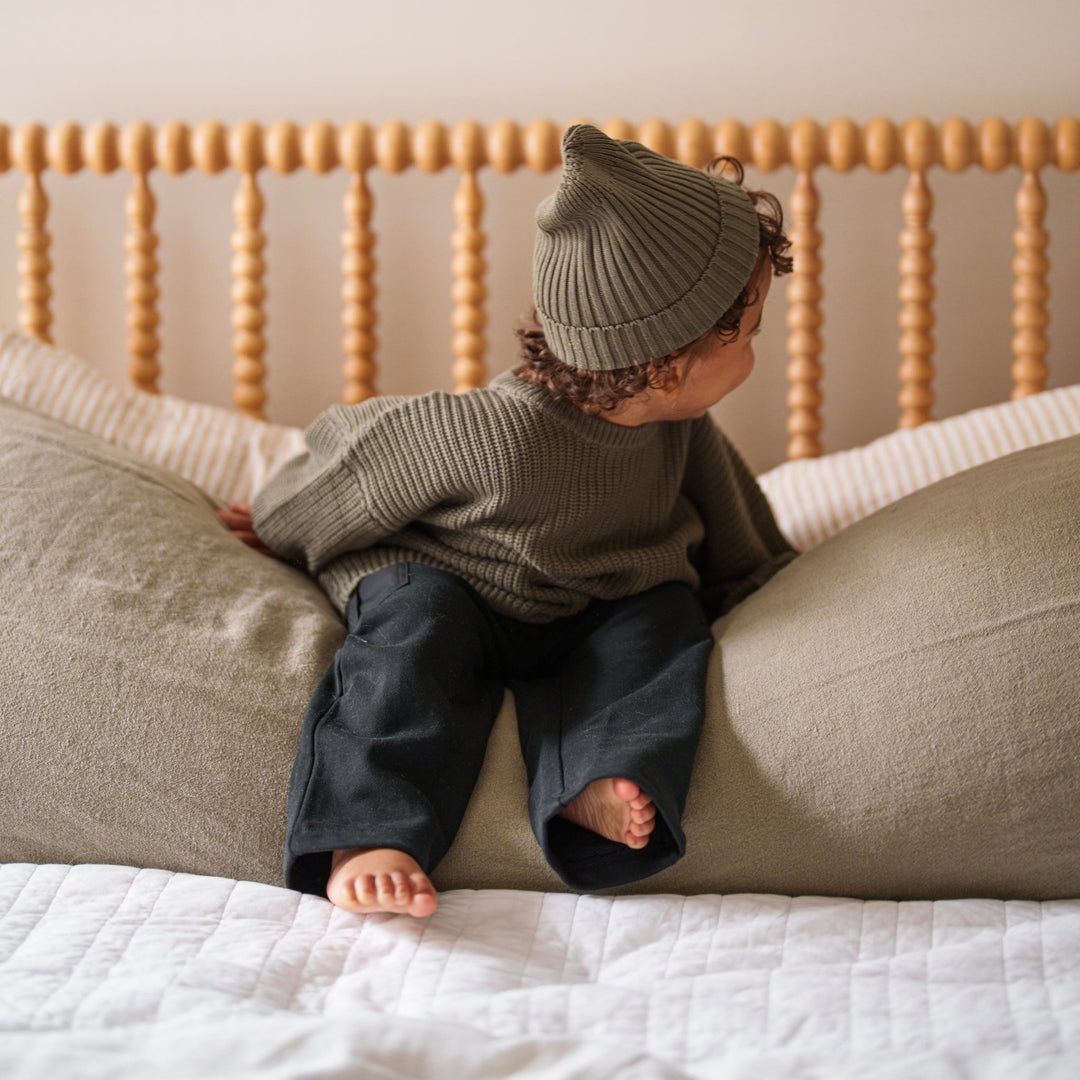 Organic Knit Beanie - shopatlasgrey