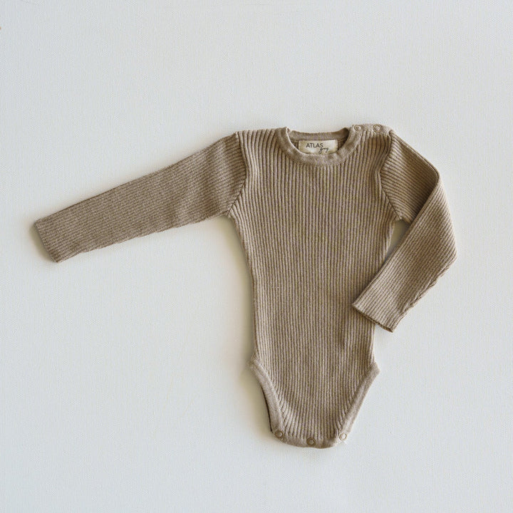 Organic Knit Bodysuit - shopatlasgrey