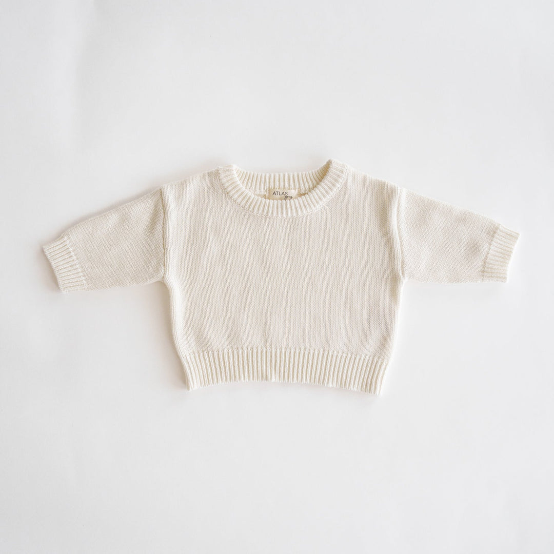 Organic Knit Sweater - shopatlasgrey