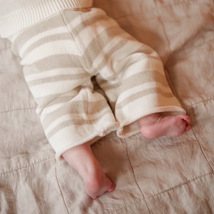 Organic Knit Wideleg Pant - shopatlasgrey