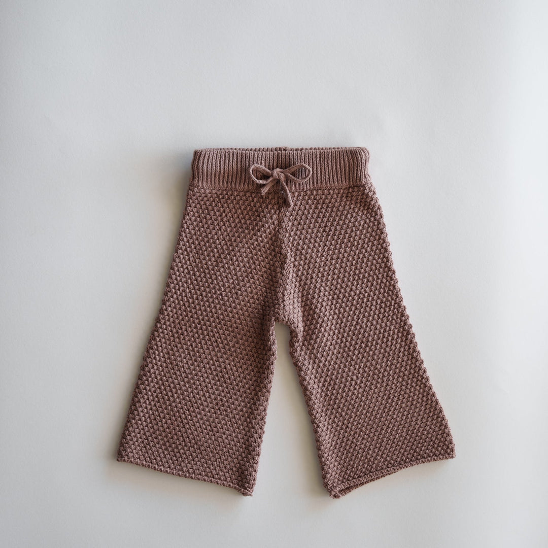 Organic Knit Wideleg Pant - shopatlasgrey