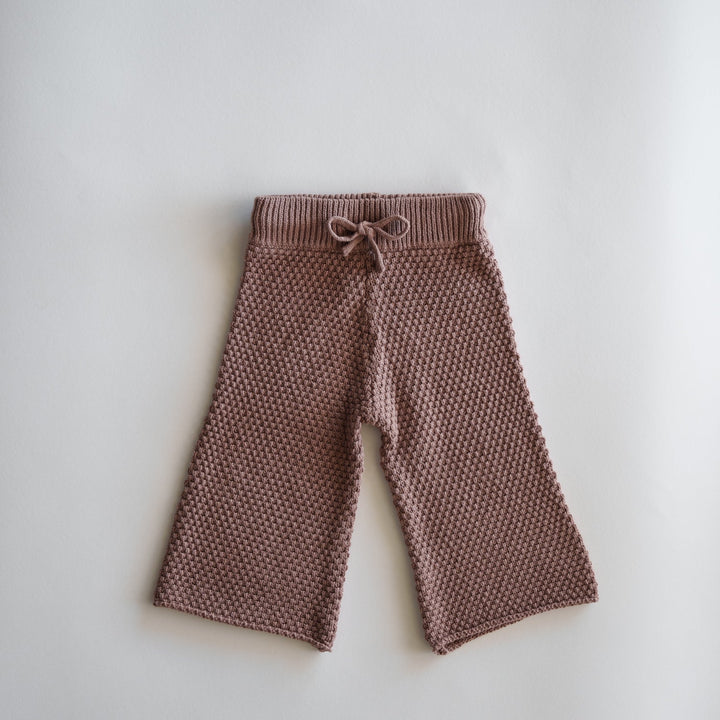Organic Knit Wideleg Pant - shopatlasgrey