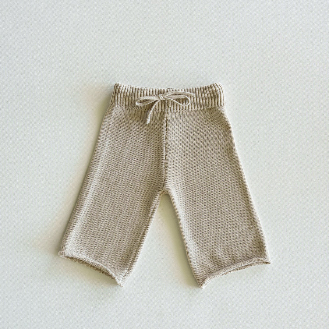 Organic Knit Wideleg Pant - shopatlasgrey