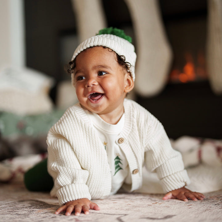 Organic Oversized Knit Cardigan - shopatlasgrey