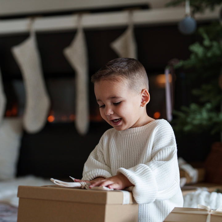 Organic Oversized Knit Sweater - shopatlasgrey