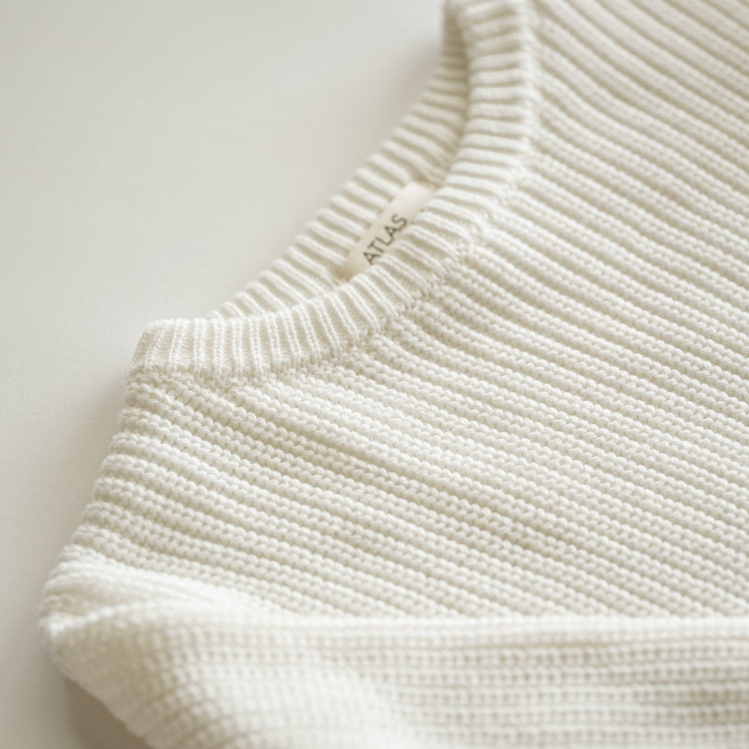 Organic Oversized Knit Sweater - shopatlasgrey