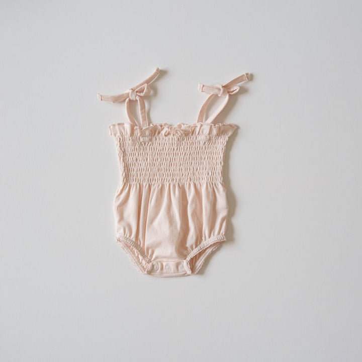 Organic Ruffled Romper - shopatlasgrey