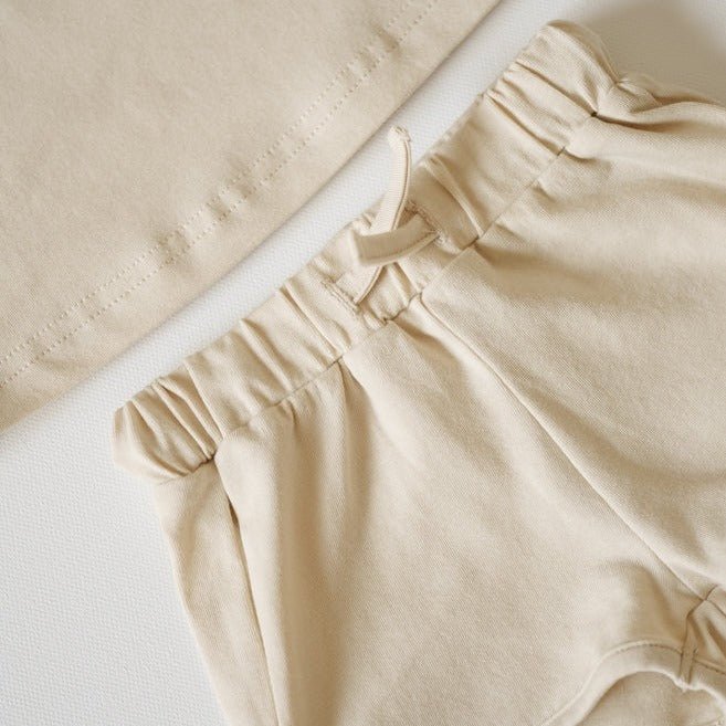 Organic T-Shirt & Short Set - shopatlasgrey