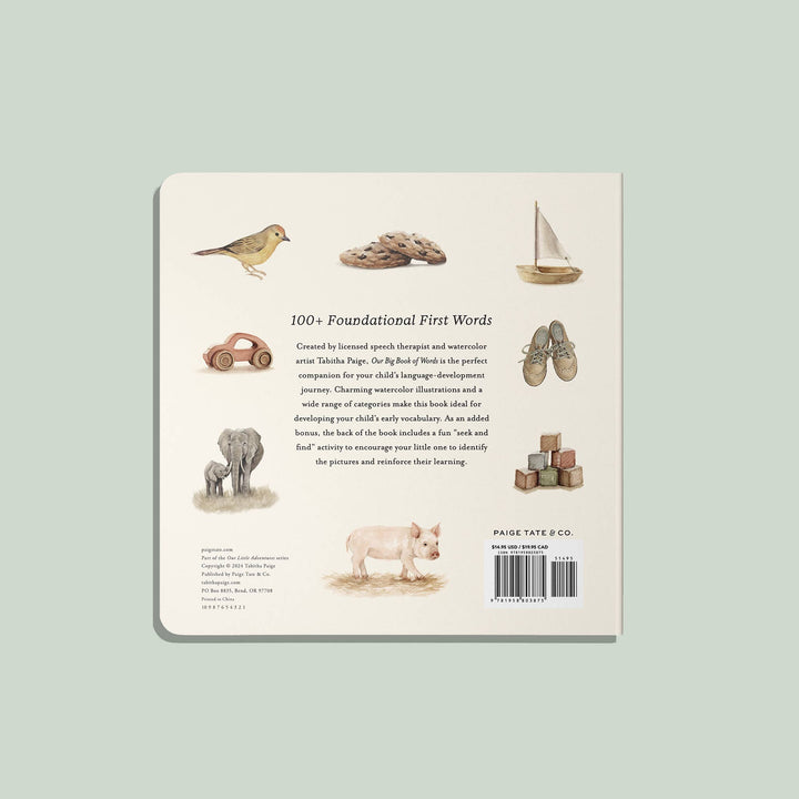 Our Big Book of First Words - shopatlasgrey