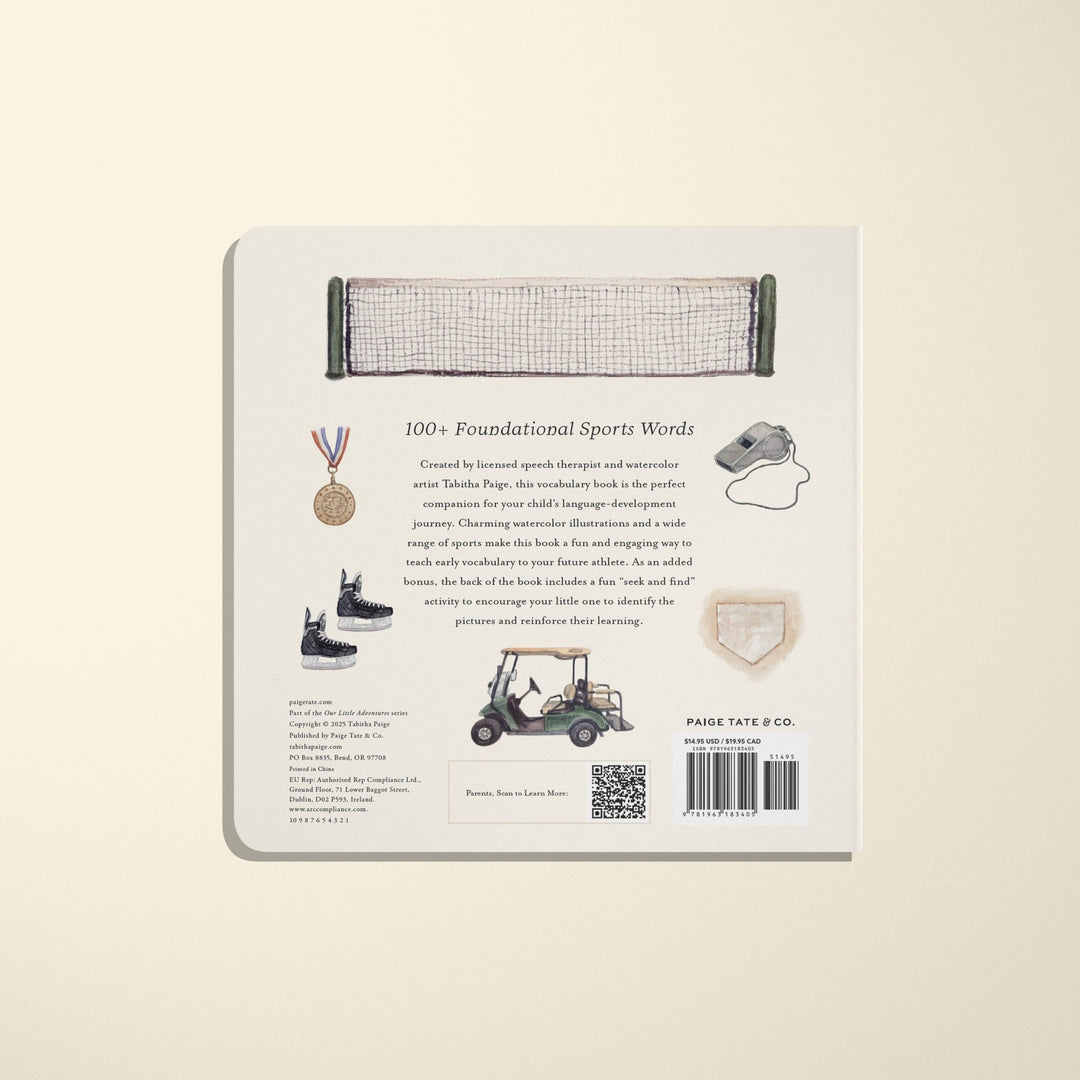 Our Big Book of Sports: A Collection of 100+ Sports Words - shopatlasgrey