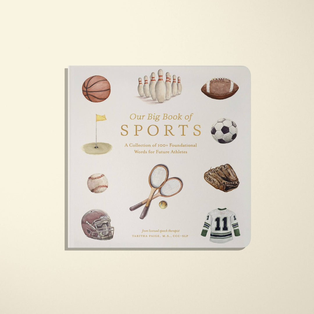 Our Big Book of Sports: A Collection of 100+ Sports Words - shopatlasgrey