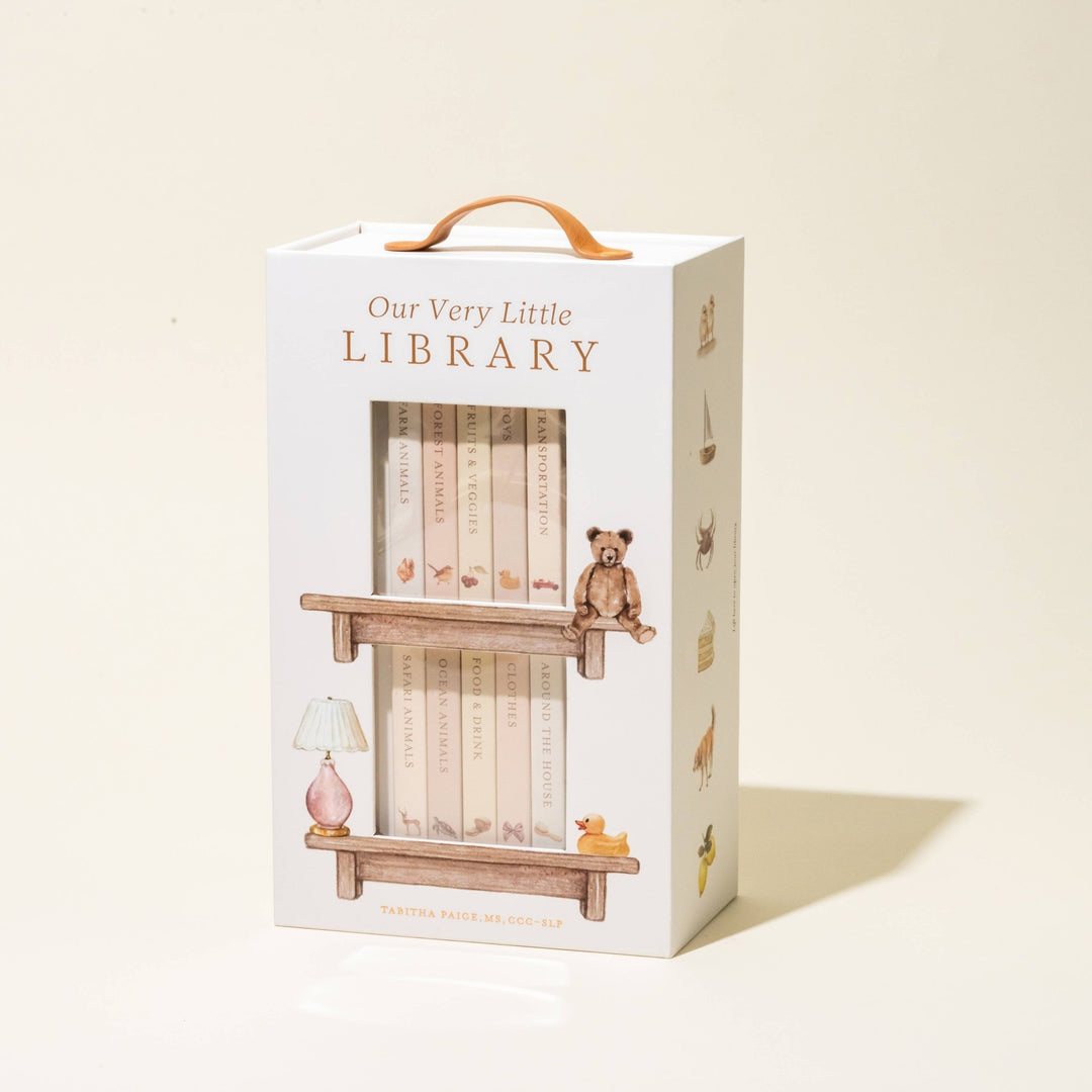 Our Very Little Library Board Book Set - shopatlasgrey