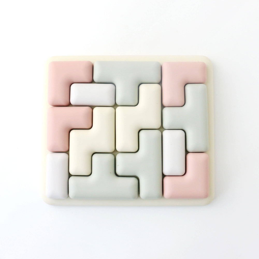 Pentomino Silicone Puzzle – Montessori Shape & Logic Toy - shopatlasgrey