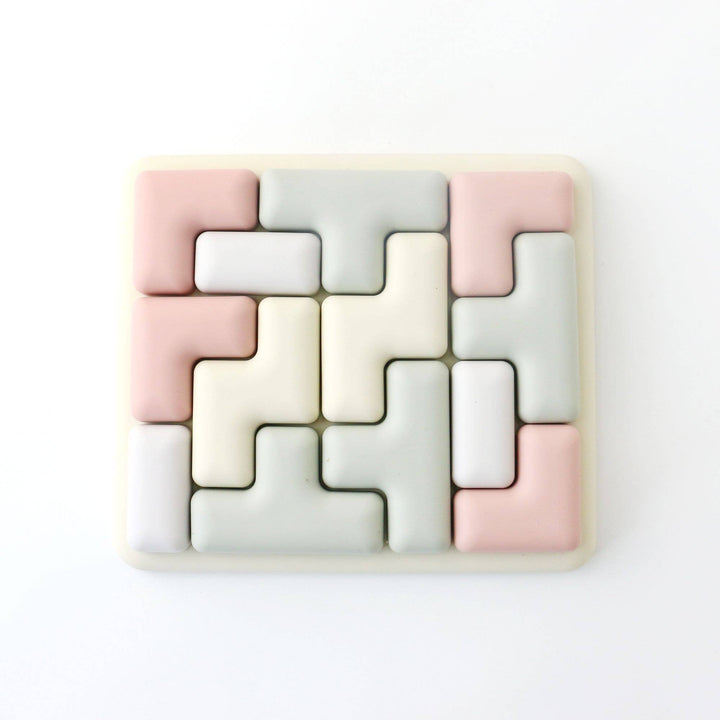 Pentomino Silicone Puzzle – Montessori Shape & Logic Toy - shopatlasgrey