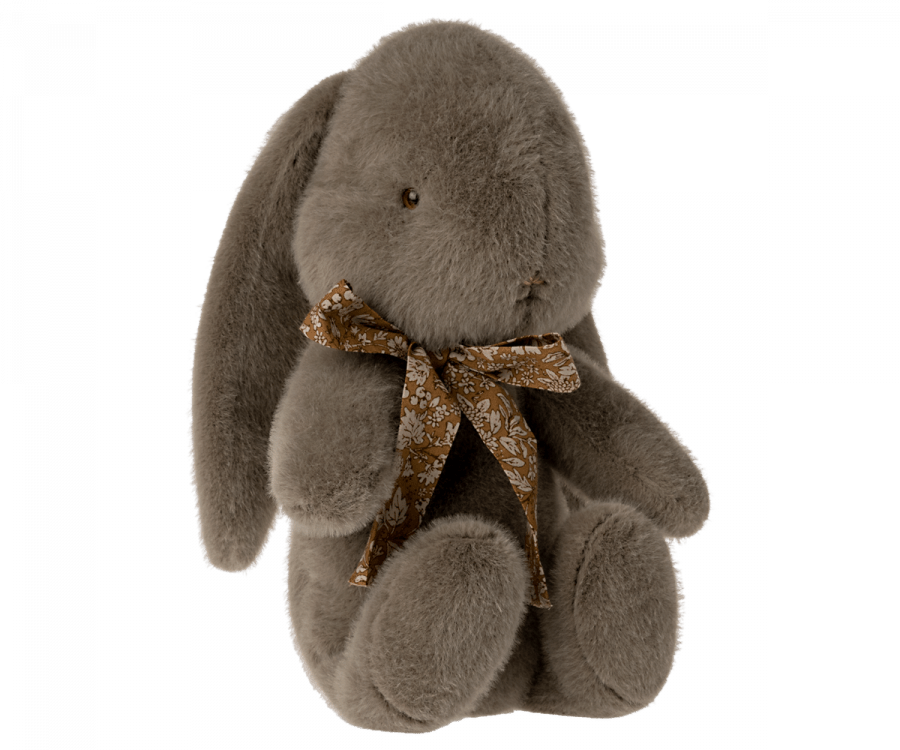 Plush Bunny, Medium - Earth Grey - shopatlasgrey
