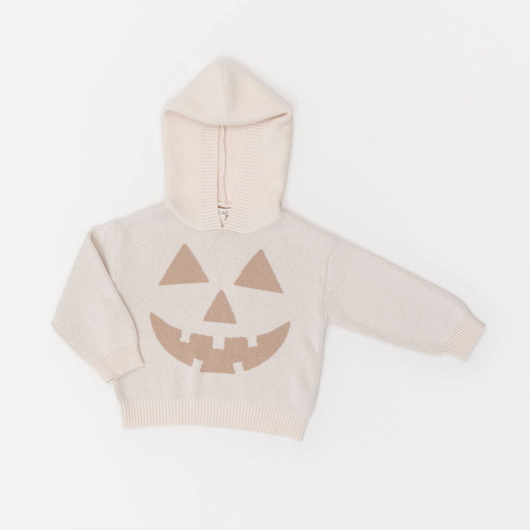 Pumpkin Knit Hoodie - shopatlasgrey