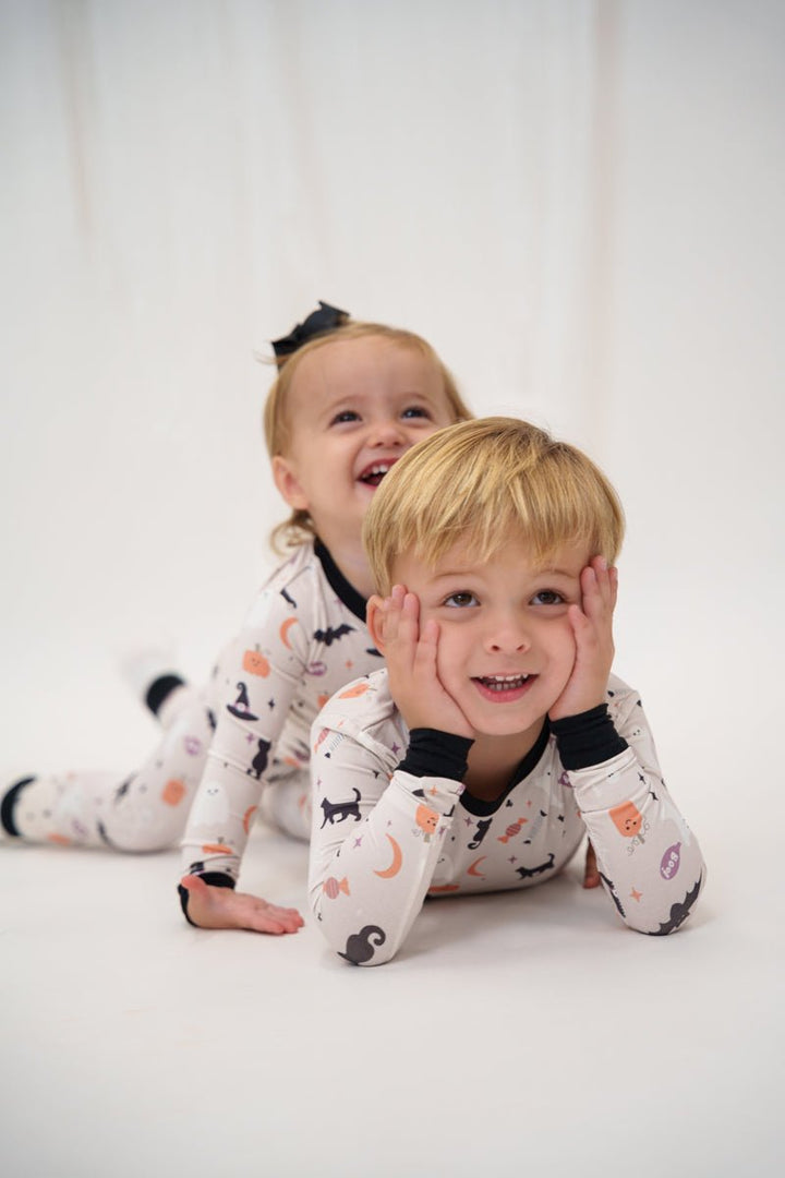 Pumpkins & Pals Bamboo Pajamas - shopatlasgrey