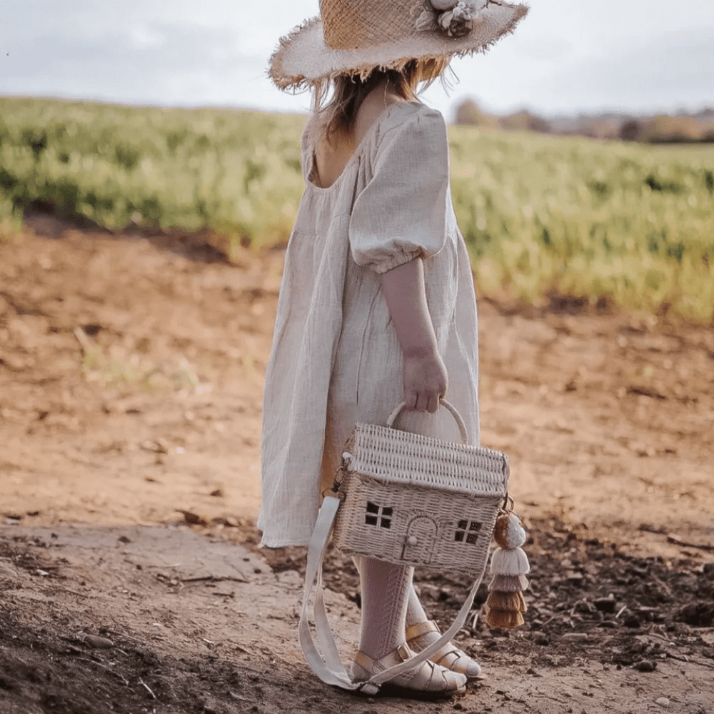 Rattan Kids Home Bag - Limited Quantity - shopatlasgrey