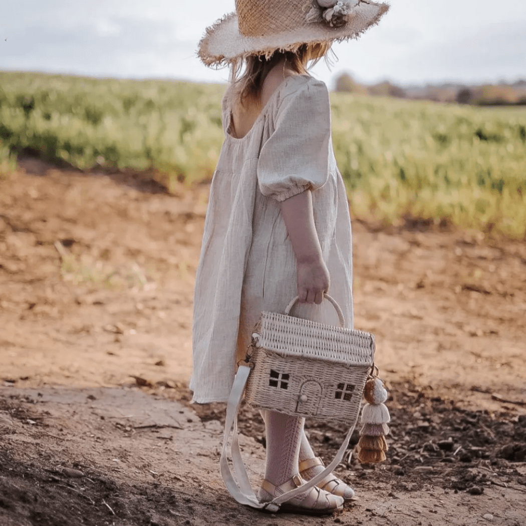 Rattan Kids Home Bag - Limited Quantity - shopatlasgrey