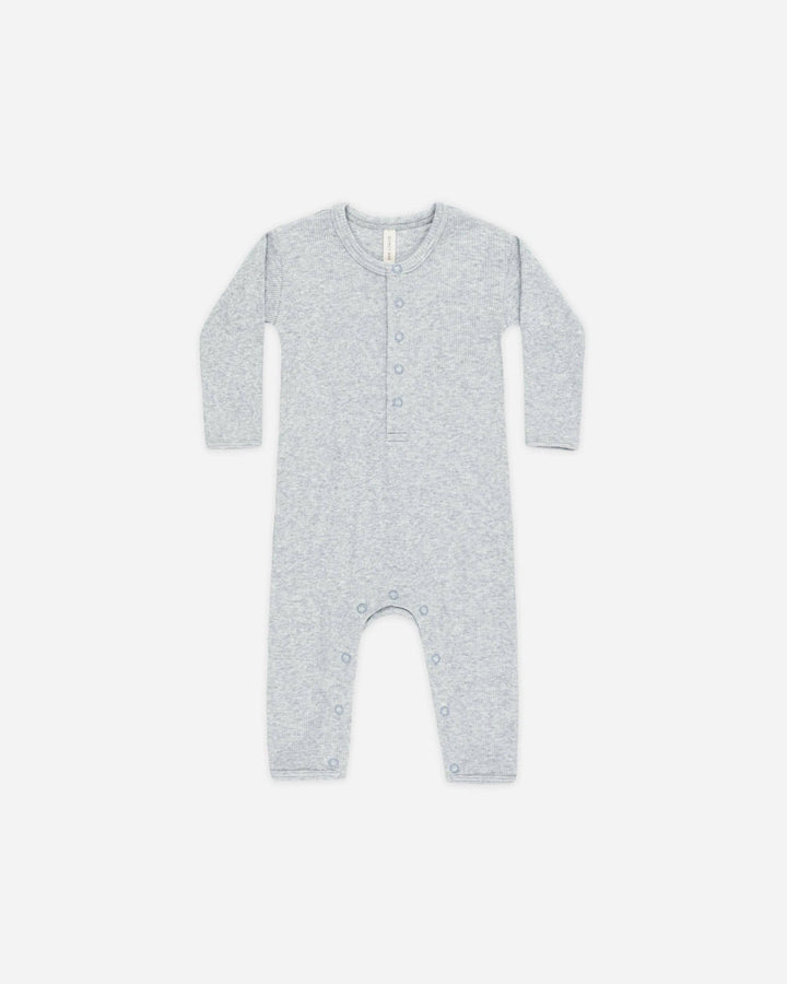 Ribbed Baby Jumpsuit || Dusty Blue - shopatlasgrey
