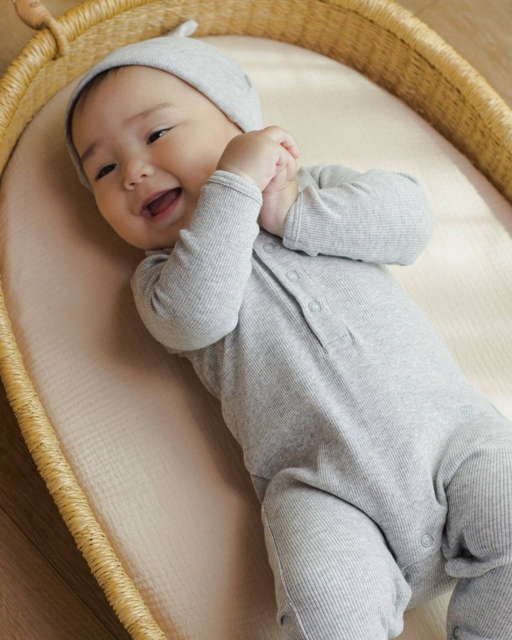 Ribbed Baby Jumpsuit || Dusty Blue - shopatlasgrey