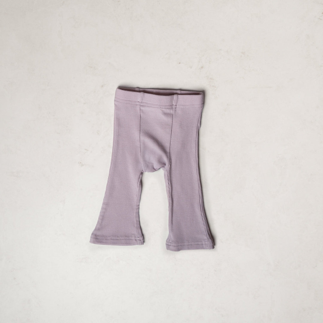 Ribbed Modal Flare Pant - shopatlasgrey