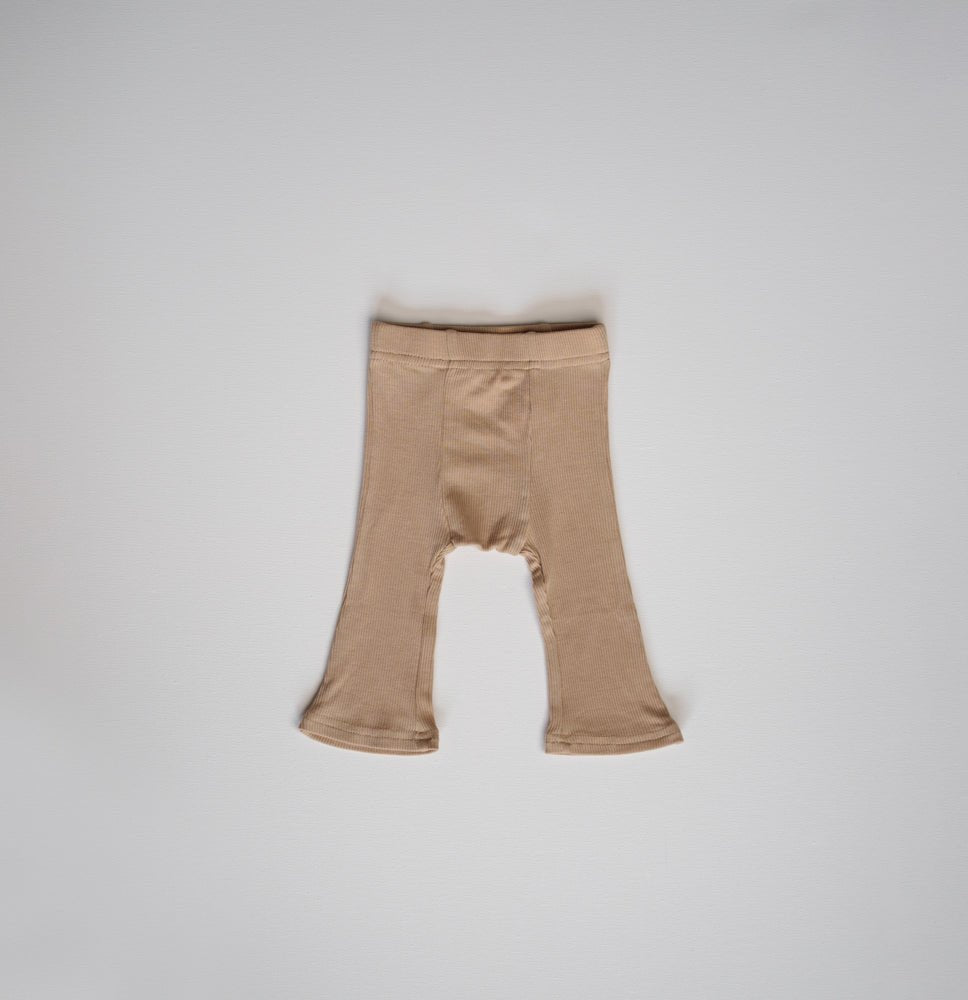 Ribbed Modal Flare Pant - shopatlasgrey