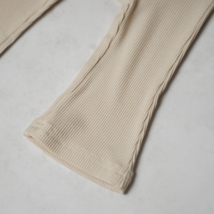 Ribbed Modal Flare Pant - shopatlasgrey