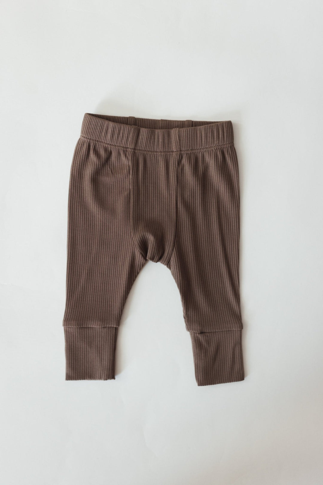 Ribbed Modal Pant - Dark Chocolate - shopatlasgrey