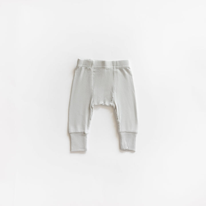 Ribbed Modal Pant - Gentle Grey - shopatlasgrey