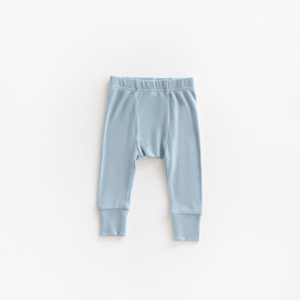 Ribbed Modal Pant - Malibu Blue - shopatlasgrey