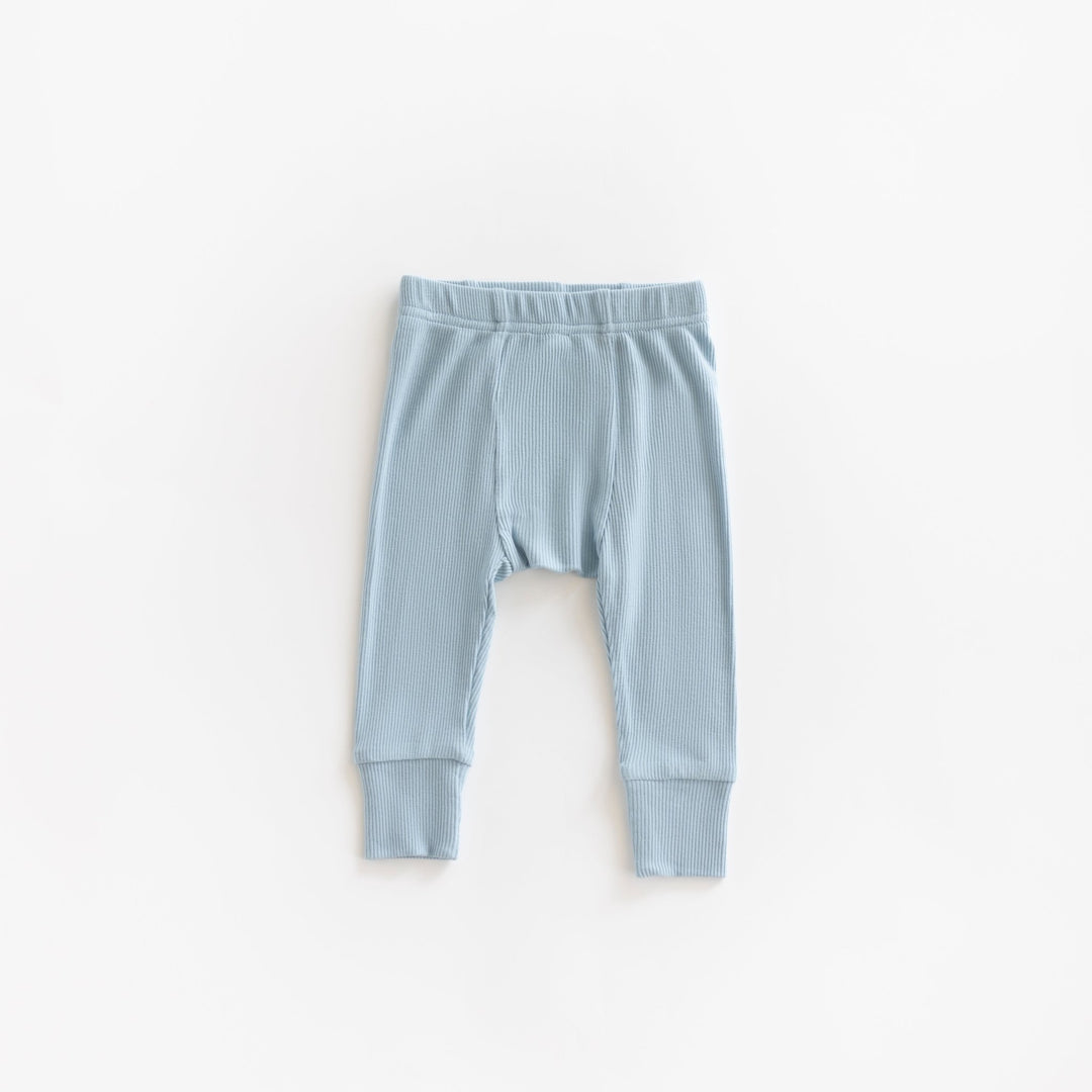 Ribbed Modal Pant - Malibu Blue - shopatlasgrey