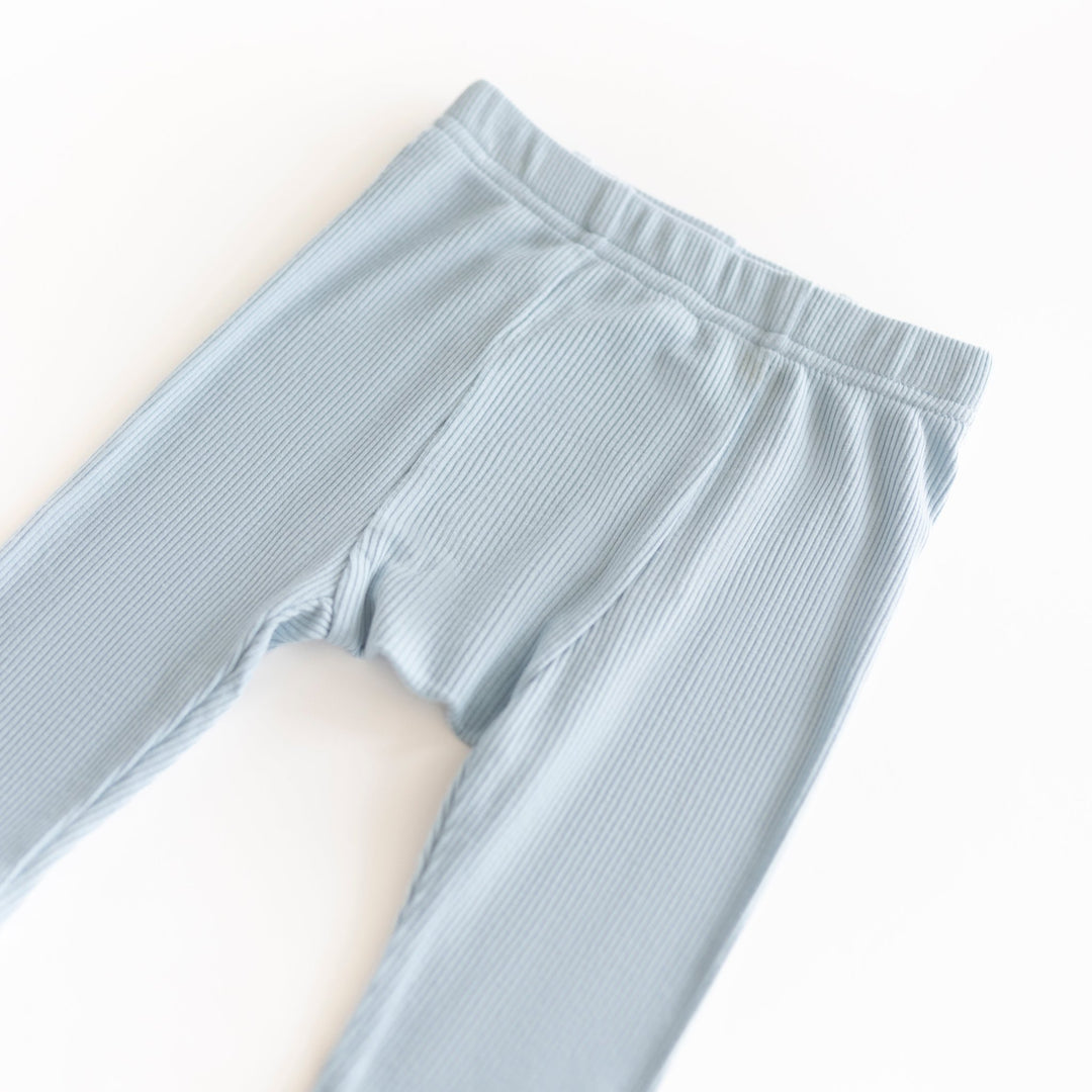 Ribbed Modal Pant - Malibu Blue - shopatlasgrey