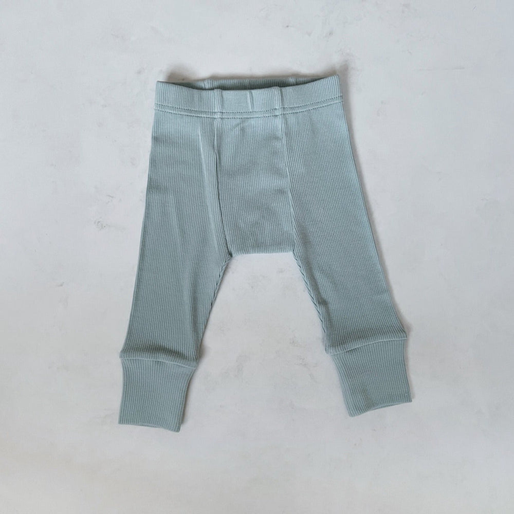 Ribbed Modal Pant - Sky - shopatlasgrey