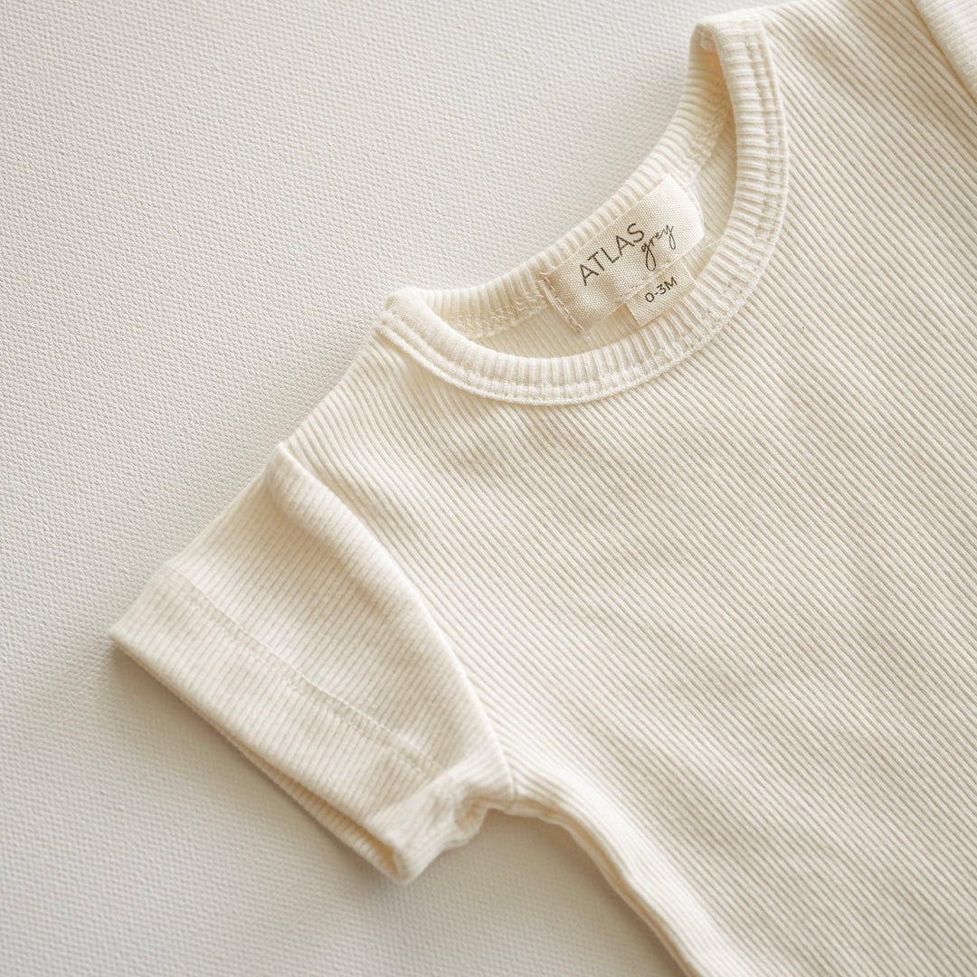 Ribbed Short Set - shopatlasgrey