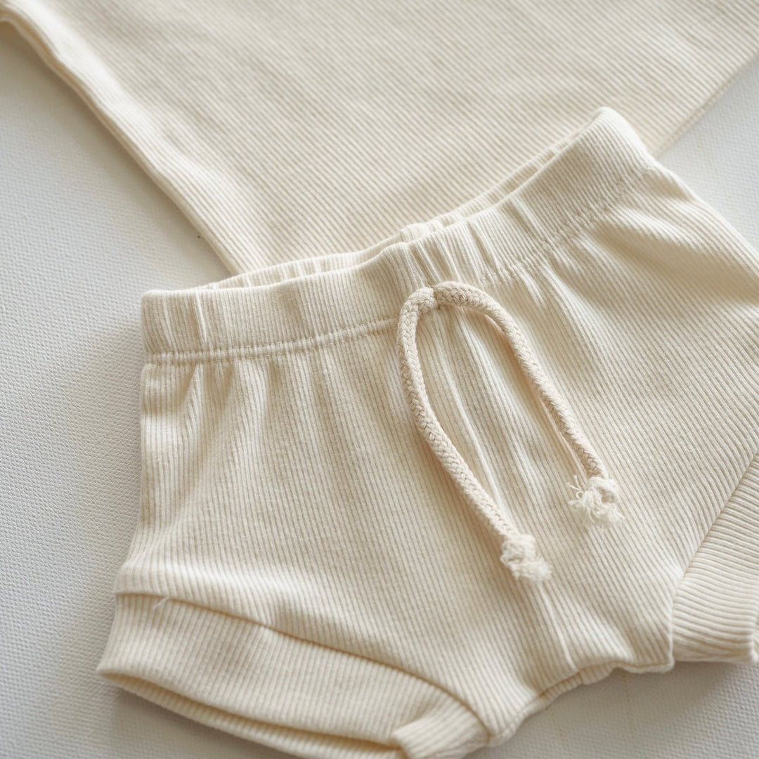 Ribbed Short Set - shopatlasgrey