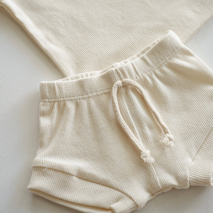 Ribbed Short Set - shopatlasgrey