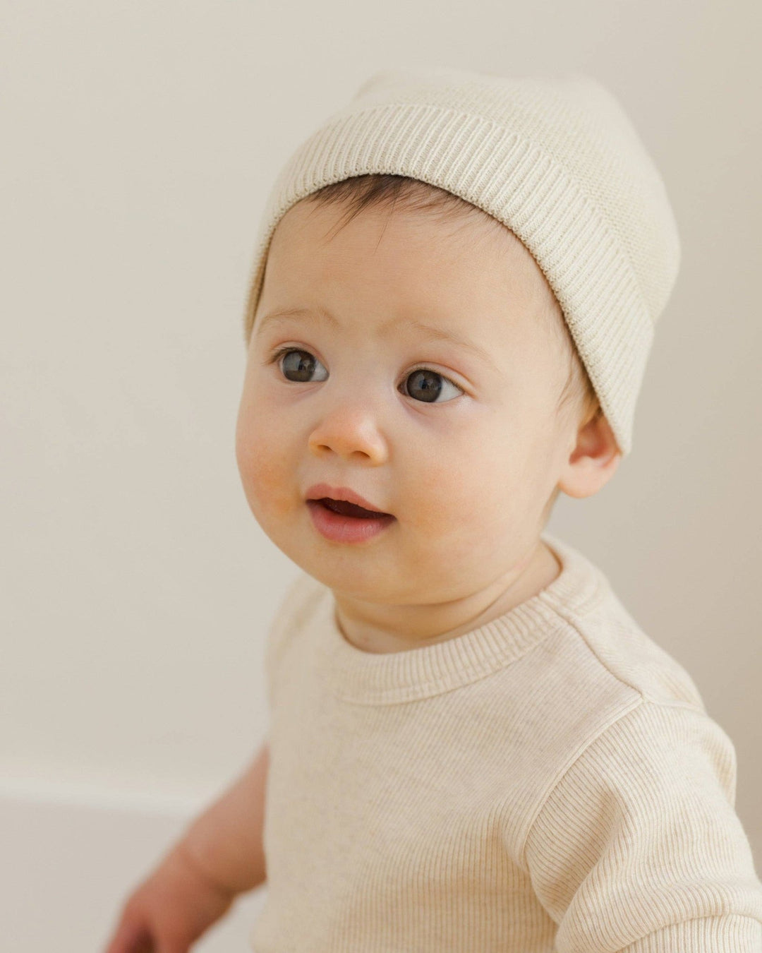Ribbed Shortie Set || Oatmeal - shopatlasgrey