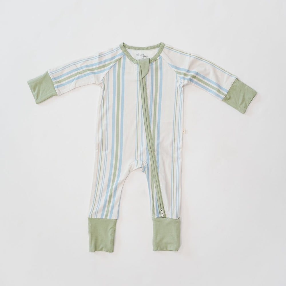 Romper Pajama - Madden Stripe AG x Kennedy Stidham - shopatlasgrey