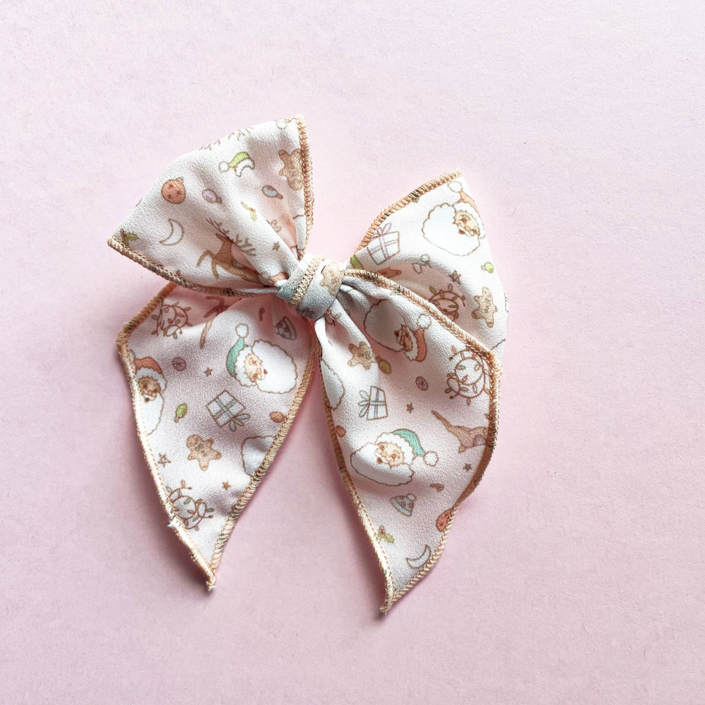 Santa & Friends Elle Hair Bow - shopatlasgrey
