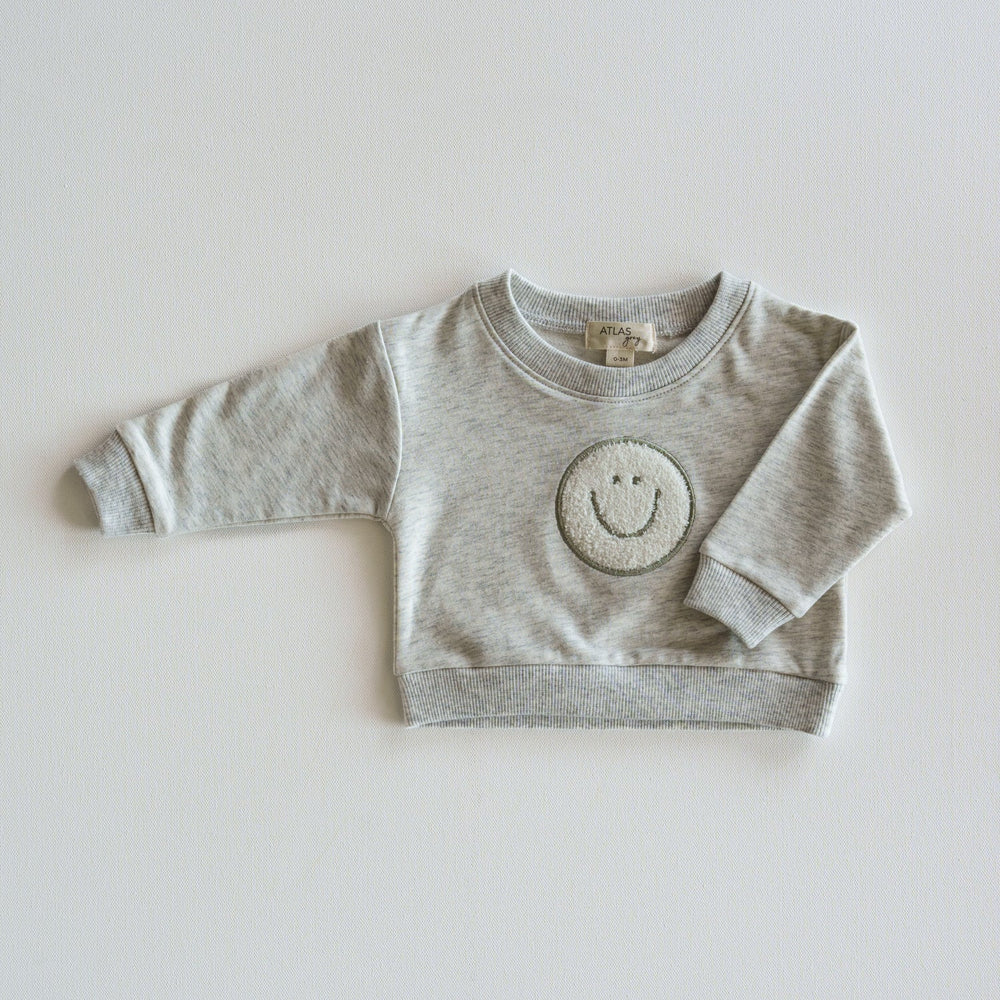 Smiley Crewneck 2.0 - shopatlasgrey