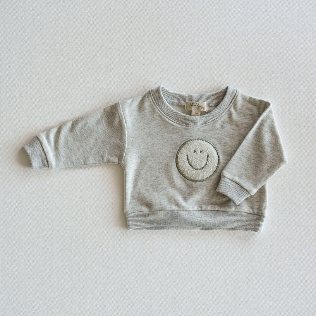 Smiley Crewneck 2.0 - shopatlasgrey