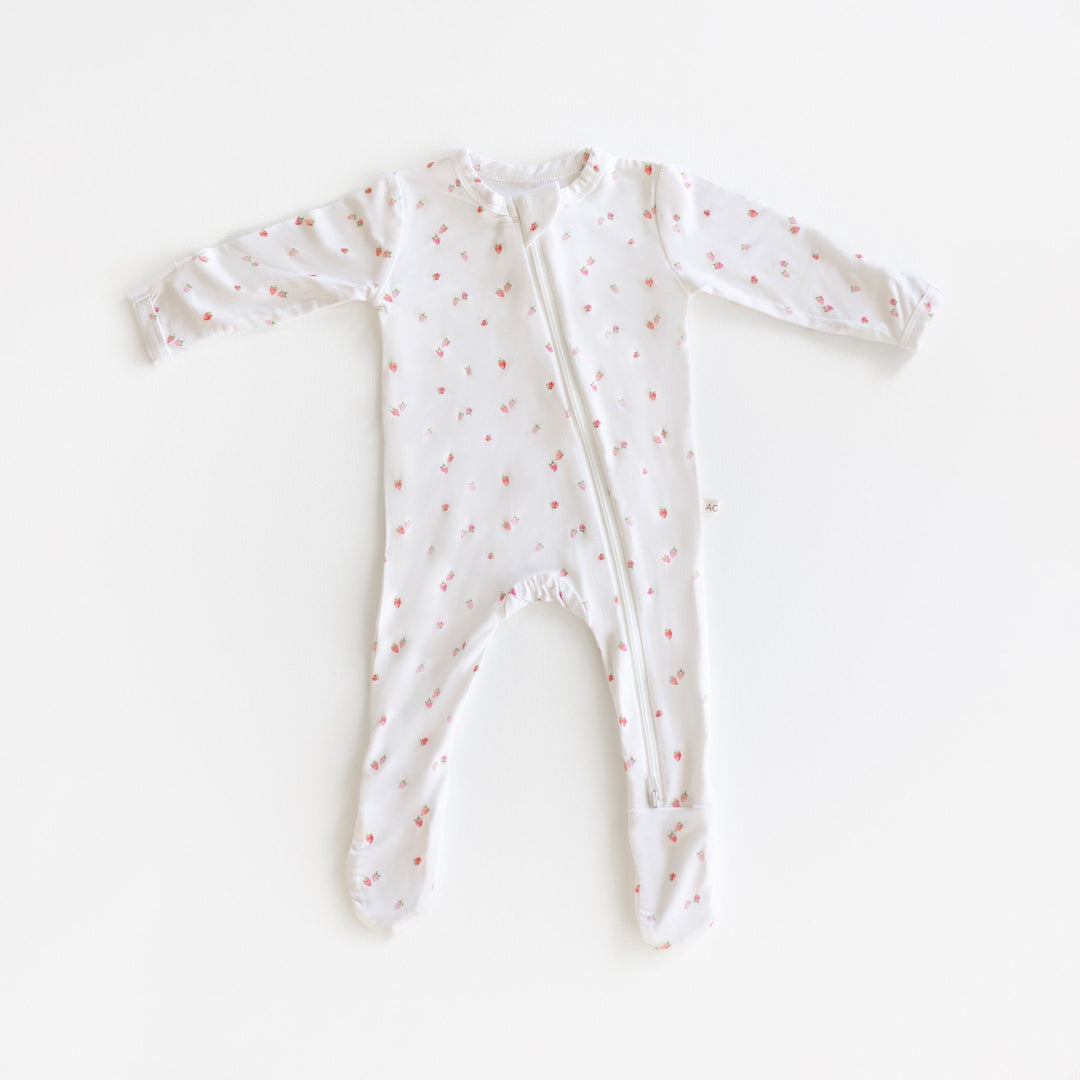 Strawberry Bamboo Pajamas - shopatlasgrey