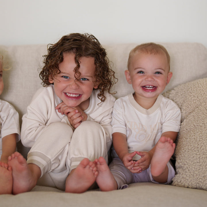 Stripe Cuff Oversized Sweatpant - shopatlasgrey