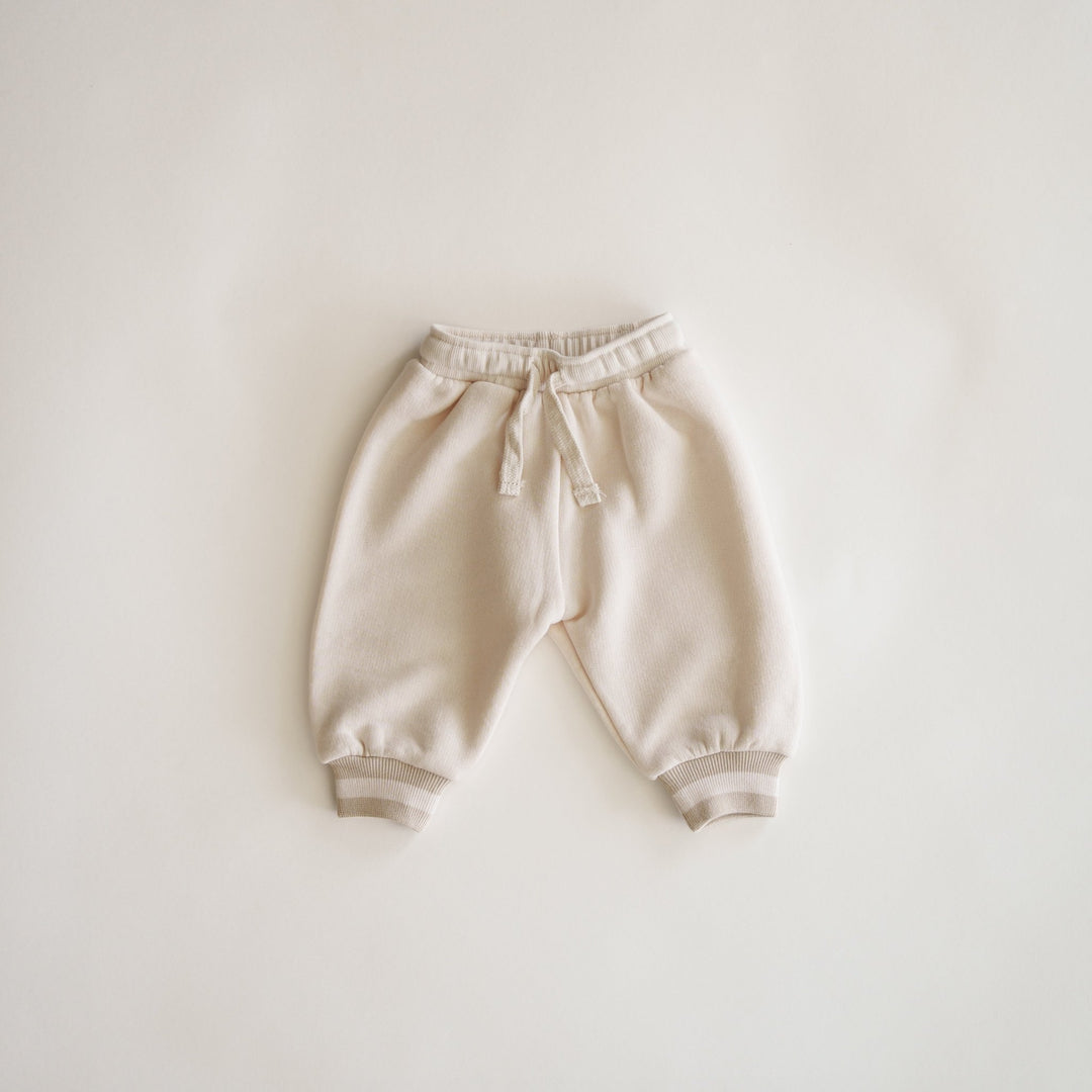 Stripe Cuff Oversized Sweatpant - shopatlasgrey