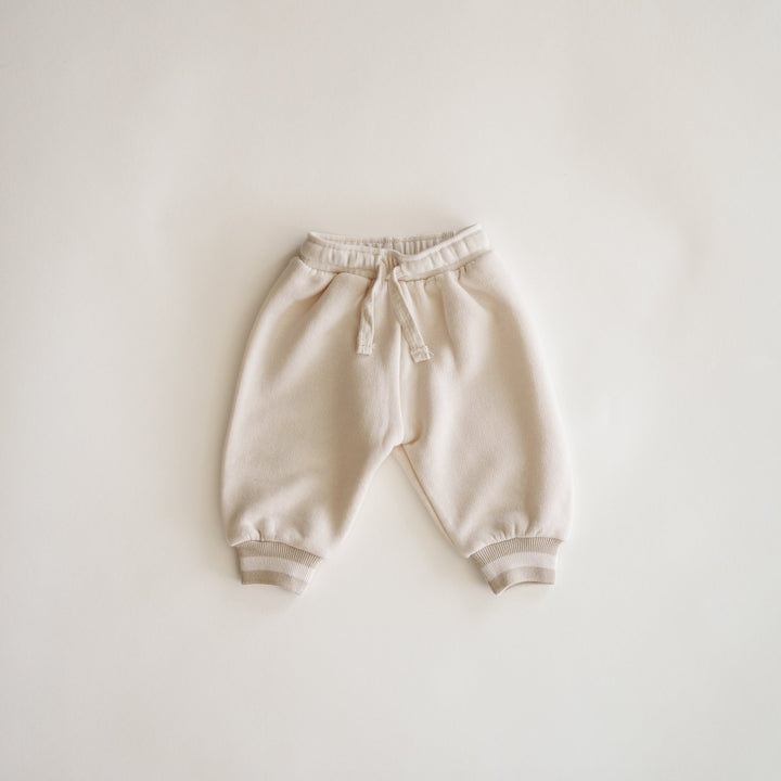 Stripe Cuff Oversized Sweatpant - shopatlasgrey