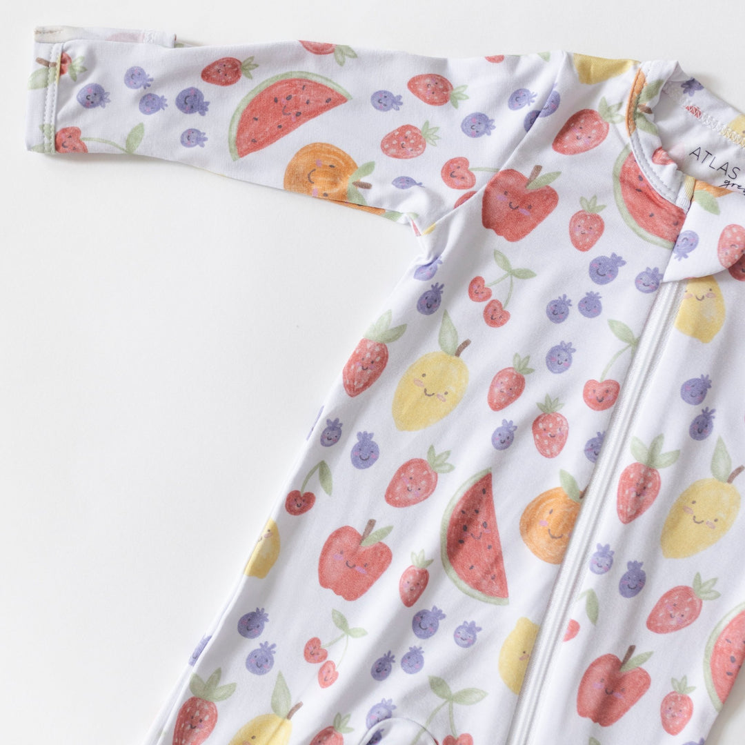 Summertime Fruits Bamboo Pajamas - shopatlasgrey